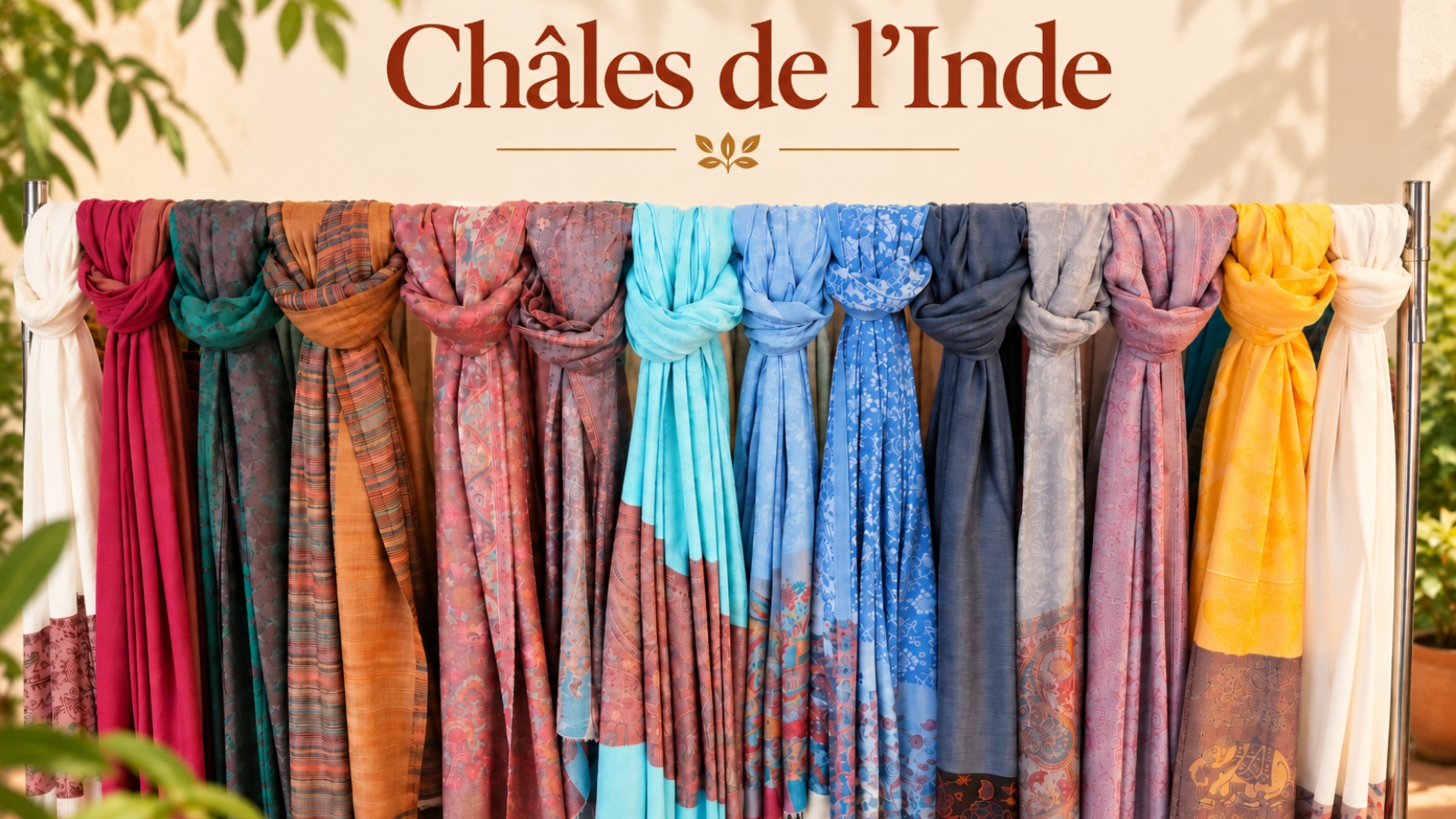 Châles de l'Inde